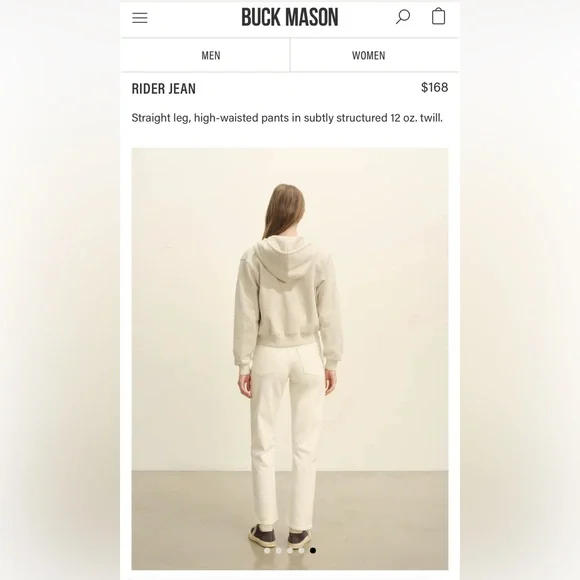 Women’s Buck Mason Rider Jean - Picture 2 of 6